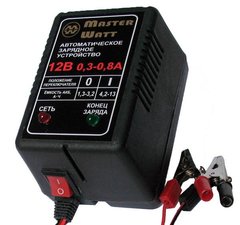 Автоматичний зарядний пристрій MASTER WATT 0,3-0,8 12В мото