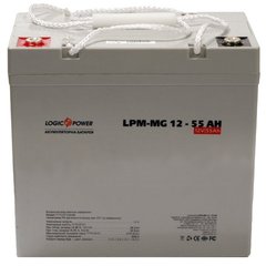 Гелевый Акумулятор LogicPower LPM-MG 12-55 AH