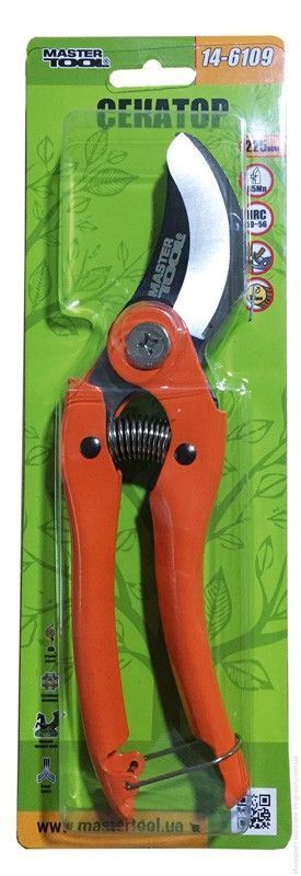Секатор садовий MASTERTOOL 14-6109