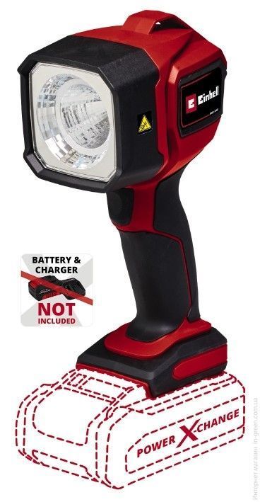 Фонарь аккумуляторный 1 LED Einhell TC-CL 18/350 Li - Solo (4514175)