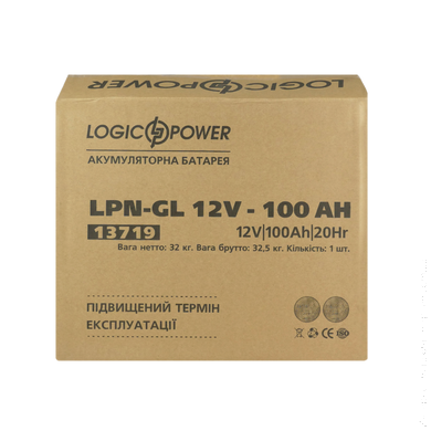 Аккумулятор гелевый LPN-GL 12V - 100 Ah