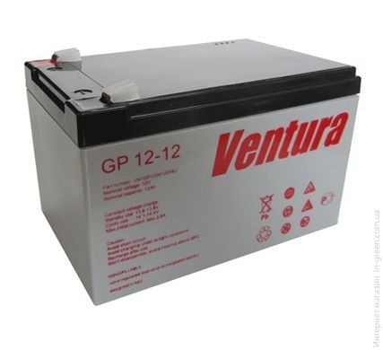 Аккумуляторная батарея VENTURA GP 12V 12Ah (151 * 98 * 101мм), Q6