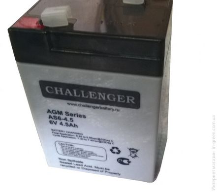 Аккумуляторная батарея CHALLENGER AS 6-4.5