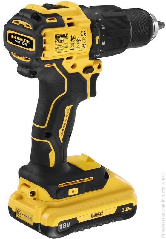 Дрель-шуруповерт ударная DEWALT DCD709L2T