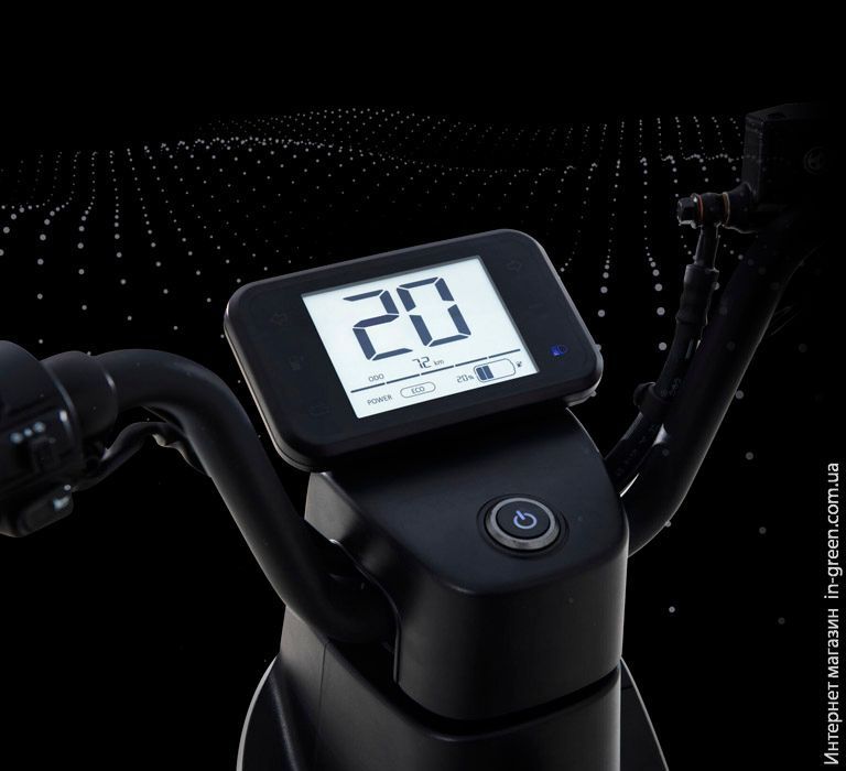 Електроскутер YADEA V7 600W, 48V20AH lithium, Сірий