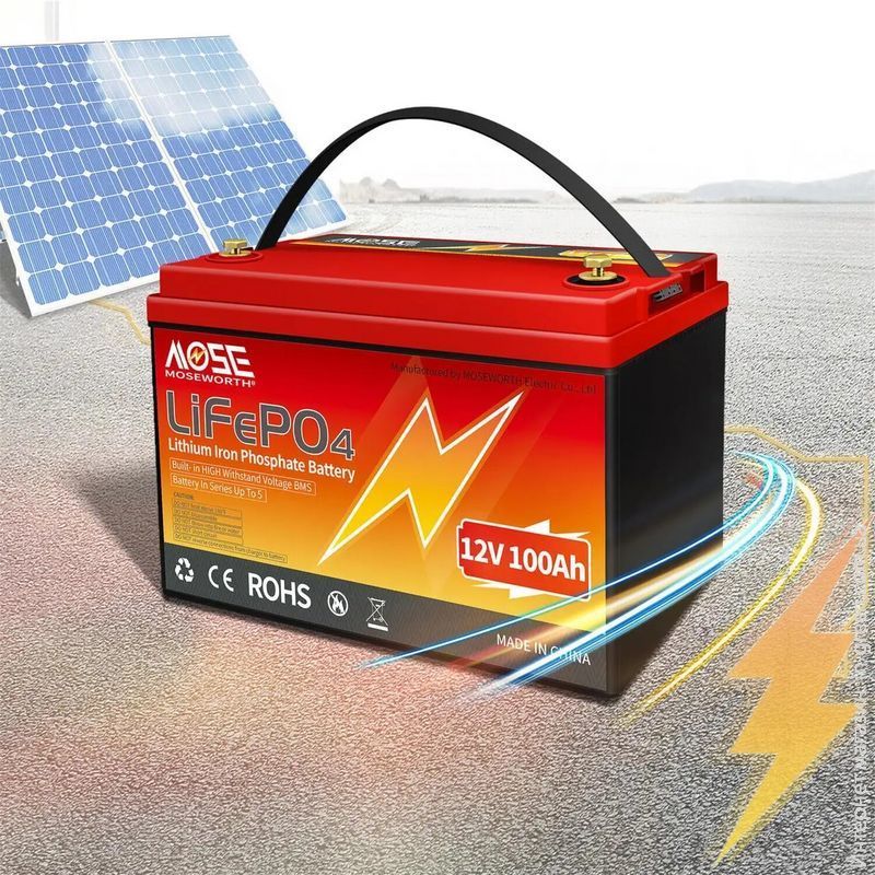 Аккумулятор MOSEWORTH LiFePO4 12V/100 (1280Wh)