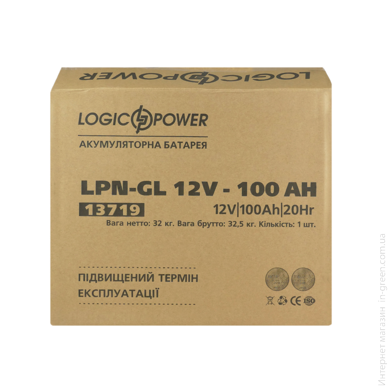 Аккумулятор гелевый LPN-GL 12V - 100 Ah