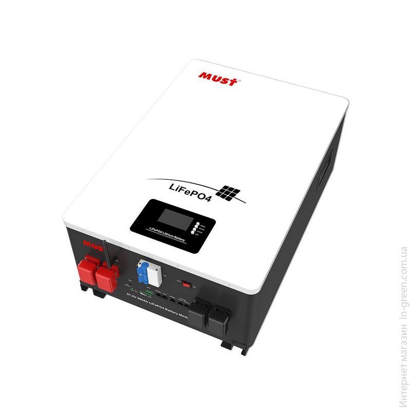 Акумулятор MUST LiFePO4 LP16-24100 24V 100Ah