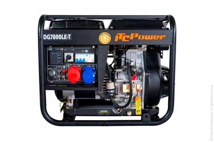 Генераторна установка ITC POWER DG7800LE-T