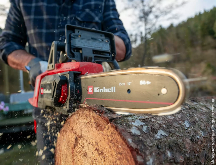 Пила ланцюгова безщіткова акумуляторна Einhell GE-LC 18/25 Li-Solo (4600070)