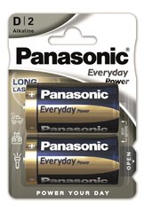 Батарейка Panasonic EVERYDAY POWER лужна D(LR20) блістер