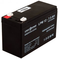 Акумуляторна батарея LOGICPOWER AGM LPM 12 - 7,5 AH