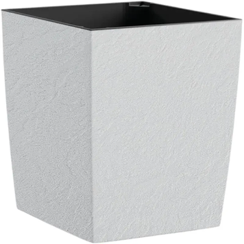 Горщик для квітів Plastkon ELIOT Stone 30x30 см білий