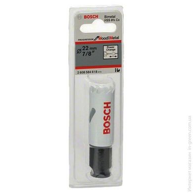 Коронка Progressor 22 мм Bosch (2608584618)
