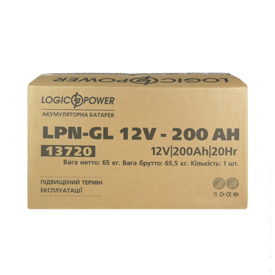 Аккумулятор гелевый LPN-GL 12V - 200 Ah