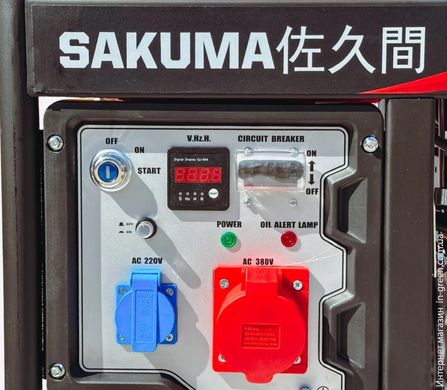 Генератор SAKUMA SD12000E3