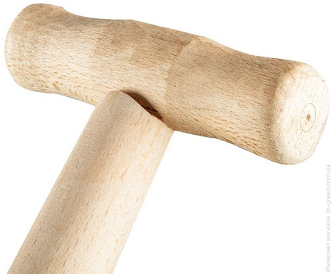 Лопата штикова, пряма, руків'я дерев'яні VERTO 15G017