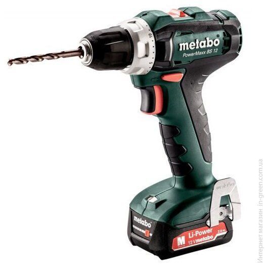 Шуруповерт METABO PowerMaxx BS 12