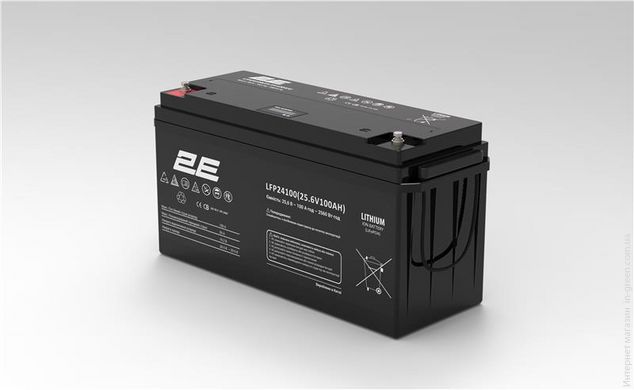 Аккумуляторна батарея 2E LFP24, 24V, 85Ah