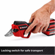 Секатор акумуляторний Einhell GP-LS 18/28 Li BL-Solo (без акб та з/п) Фото 11 з 20