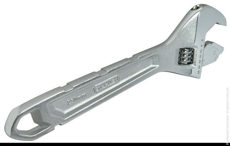 Ключ гаечный Stanley разводной FatMax&reg; с храповым механизмом L=300мм