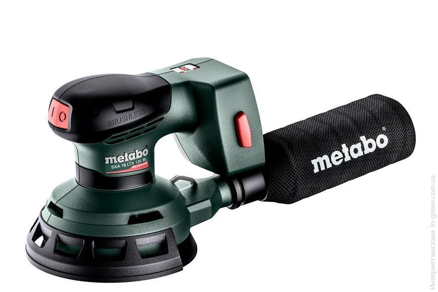 Акумуляторна ексцентрикова шліфувальна машина METABO SXA 18 LTX 125 BL (600146840)