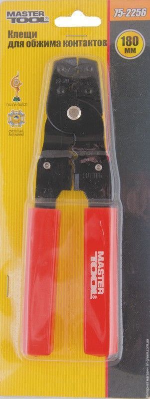 Клещи для обжима контактов MASTERTOOL 75-2256