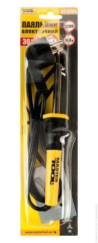 Паяльник електричний MASTERTOOL 44-0006