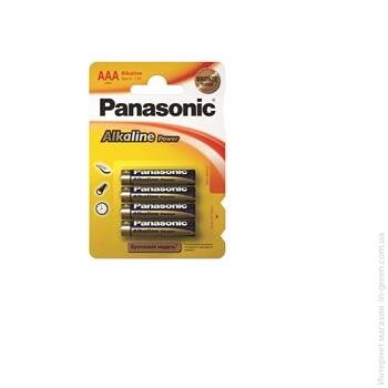 Батарейка Panasonic ALKALINE POWER AAA BLI 4
