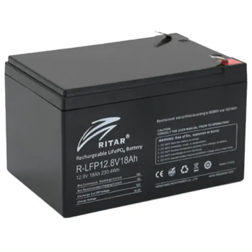 Акумуляторна батарея Ritar LiFePO4 12,8V 18Ah 230.4WH