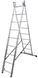 Алюмінева трьохсекційна драбина VIRASTAR TRIOMAX 3х9 сходинок (VTL039) Фото 2 з 12