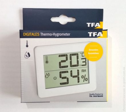 Термогігрометр цифровий TFA (30502702)