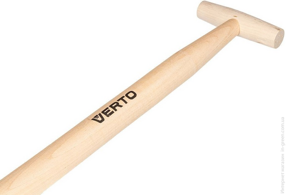 Лопата штыковая, прямая, рукоятка деревянная VERTO 15G026