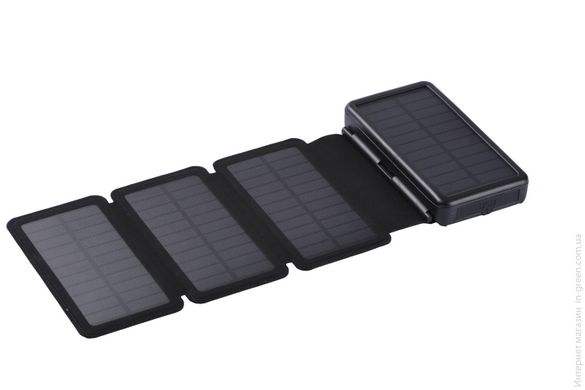 Аккумулятор портативный литий-ионный Power Bank 2E Solar 20000мА·год