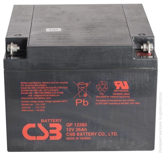 Акумуляторна батарея CSB GP12260
