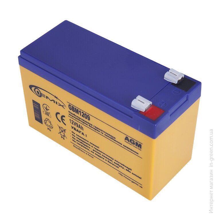 Аккумулятор GEMIX GBM1209/ 12V 9Ah