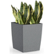 Горщик для квітів Plastkon ELIOT Stone 30x30 см сірий Фото 2 з 4
