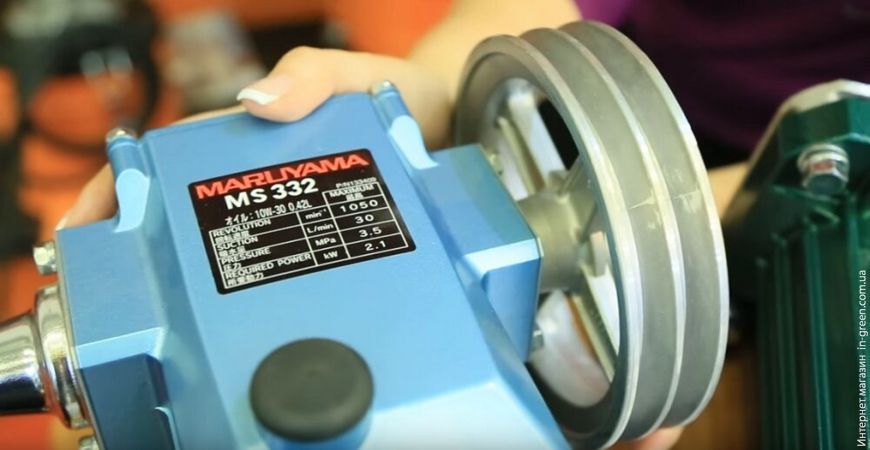 Насос трьохпоршневий для обприскувача MARUYAMA MS332