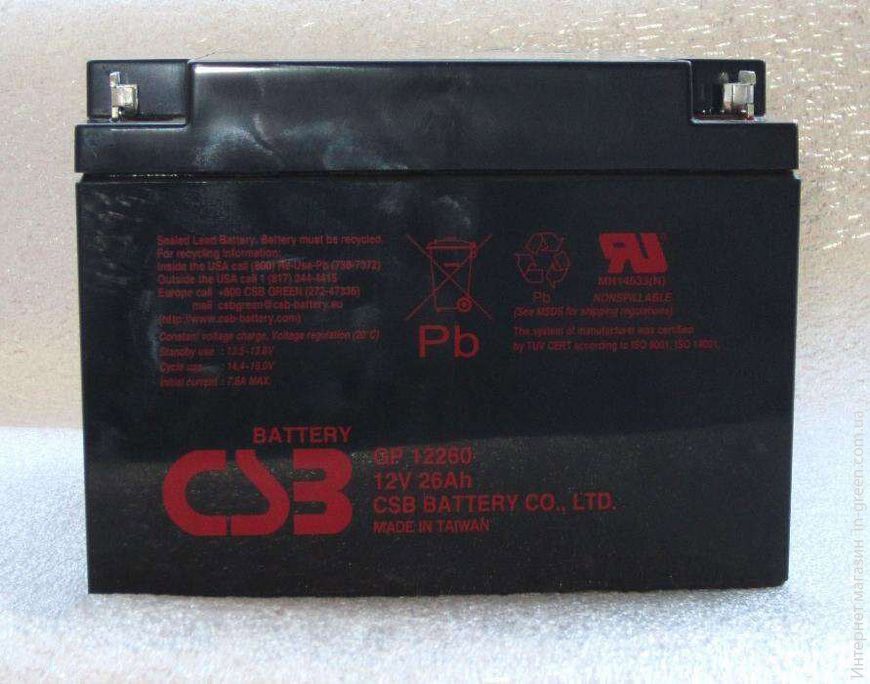 Акумуляторна батарея CSB GP12260