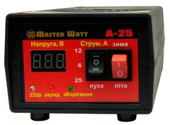Автоматическое зарядное устройство MASTER WATT 25А 12В