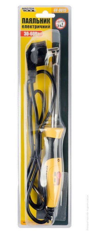 Паяльник електричний MASTERTOOL 44-0015