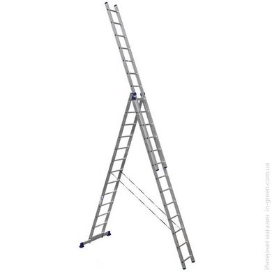 Алюминиевая трехсекционная лестница Virastar 5308