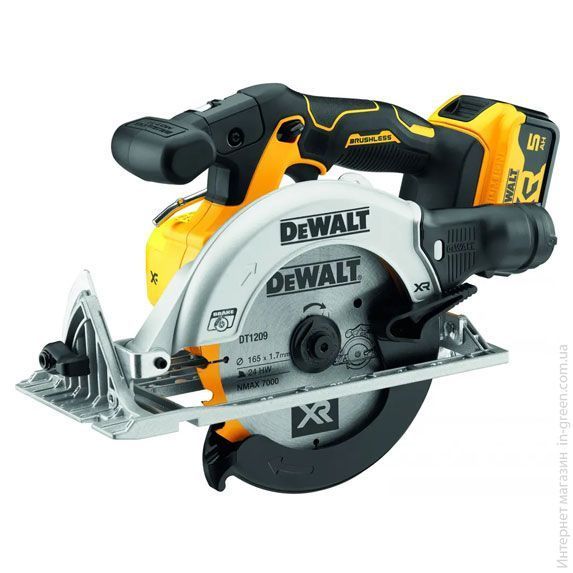 Пила дискова акумуляторна DeWALT DCS565P2