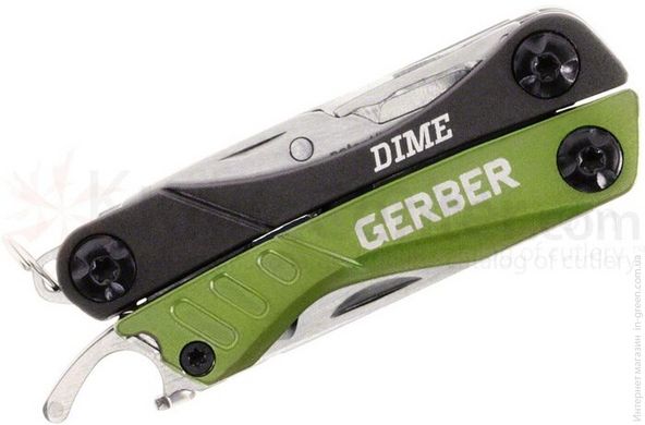 Мультитул GERBER Dime Micro Tool (зеленый)