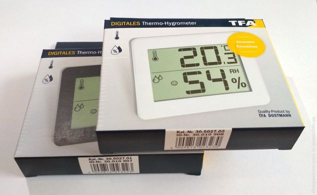 Термогігрометр цифровий TFA (30502701)