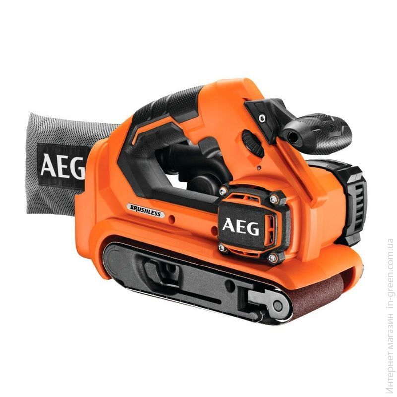 Стрічкова шліфмашина AEG BHBS18-75BL-0 (4935459582)