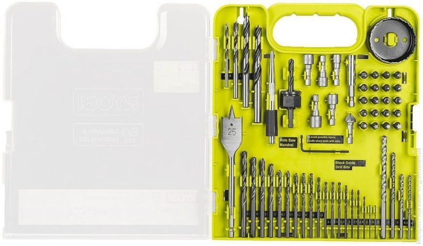 Набор бит и сверл RYOBI RAKDD60