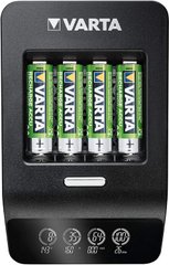 Зарядний пристрій VARTA LCD Ultra Fast Plus Charger + Акумулятор NI-MH AA 2100 мАг