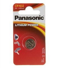 Батарейка Panasonic CR 1632 BLI 1 LITHIUM