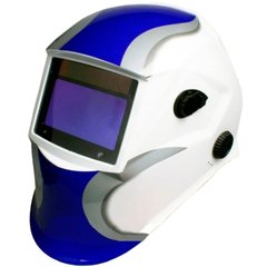 Сварочная маска ТИТАН SUN7 (бело-голубая)